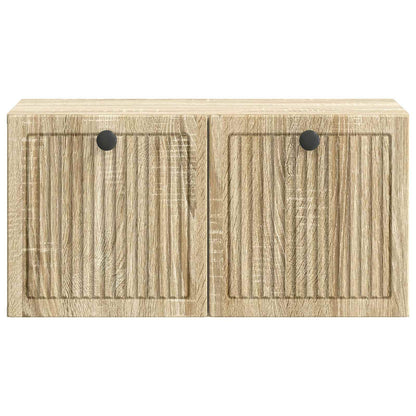 Mobile Porta TV da Muro Rovere Sonoma 59,5 x 31 x 30 cm | homemem39