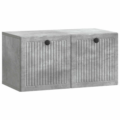 Mobile Porta TV da Muro Grigio Cemento 59,5 x 31 x 30 cm | homemem39