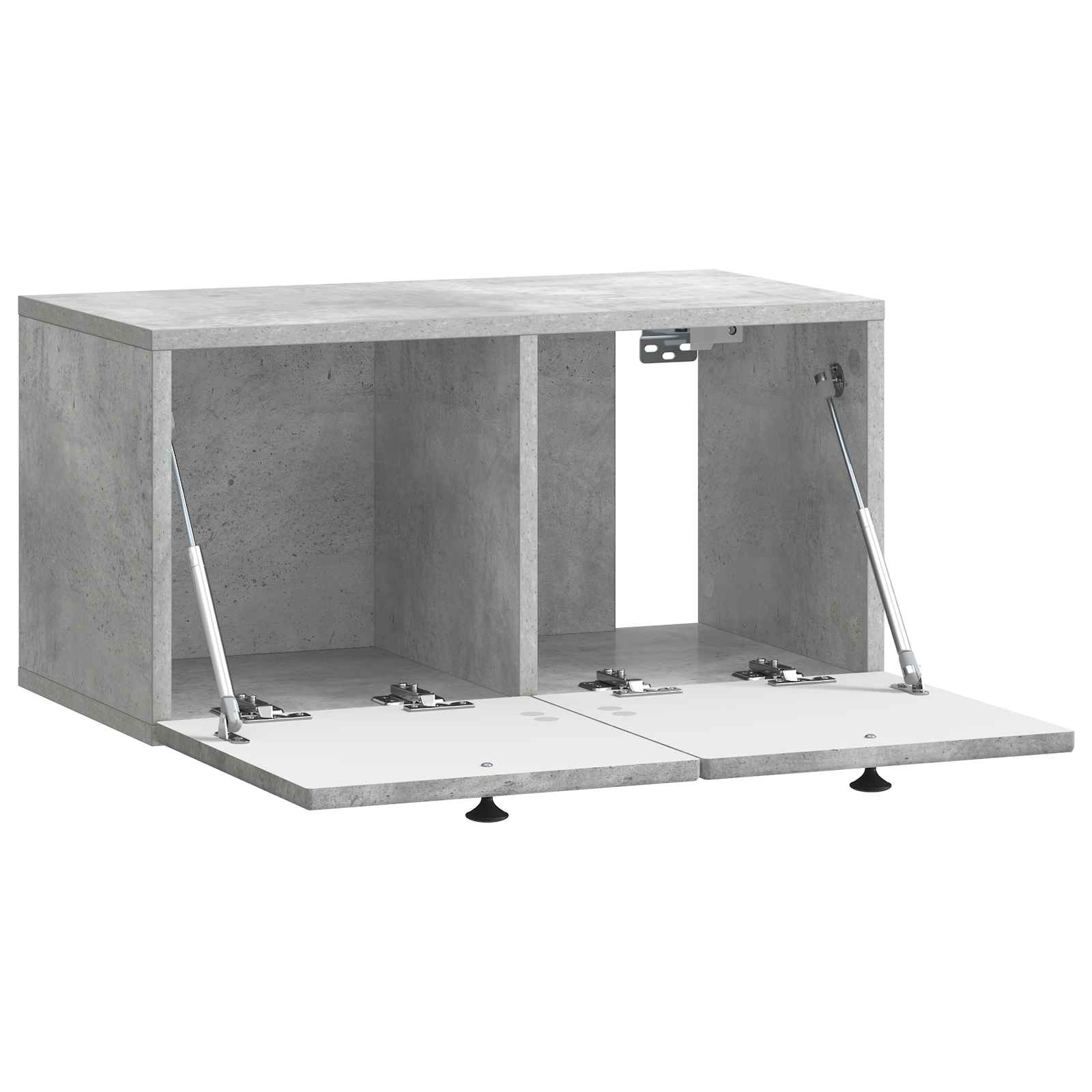 Mobile Porta TV da Muro Grigio Cemento 59,5 x 31 x 30 cm | homemem39