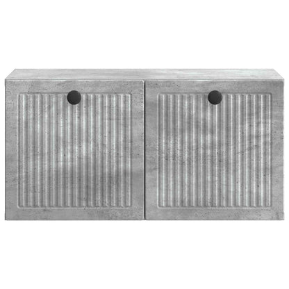 Mobile Porta TV da Muro Grigio Cemento 59,5 x 31 x 30 cm | homemem39