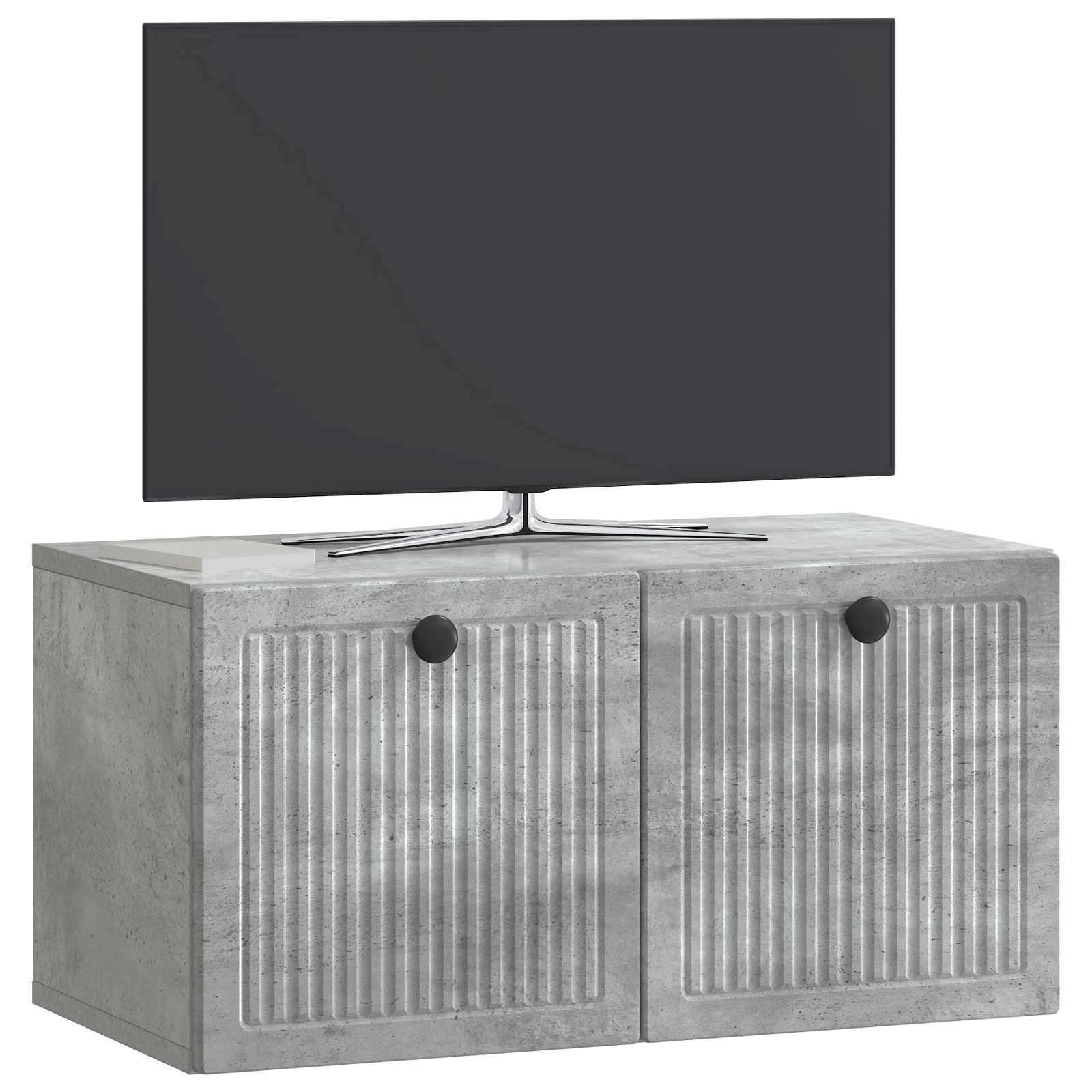 Mobile Porta TV da Muro Grigio Cemento 59,5 x 31 x 30 cm | homemem39