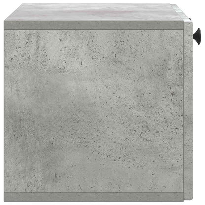 Mobile Porta TV da Muro Grigio Cemento 59,5 x 31 x 30 cm