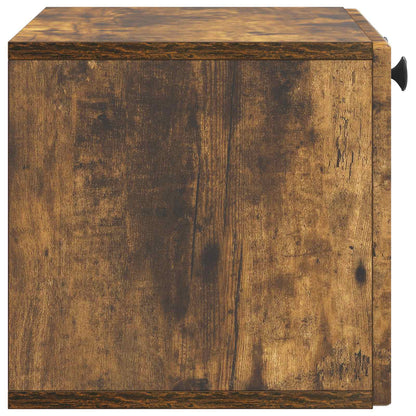 Mobile Porta TV da Muro Rovere Fumo 59,5 x 31 x 30 cm