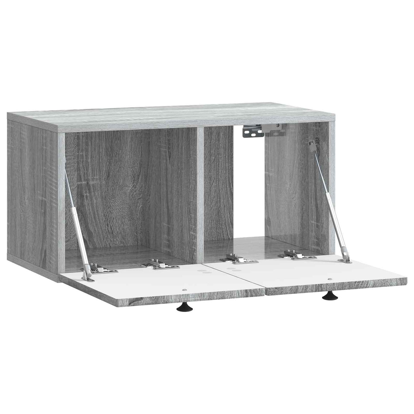 Mobile Porta TV da Muro Grigio Sonoma 59,5 x 31 x 30 cm