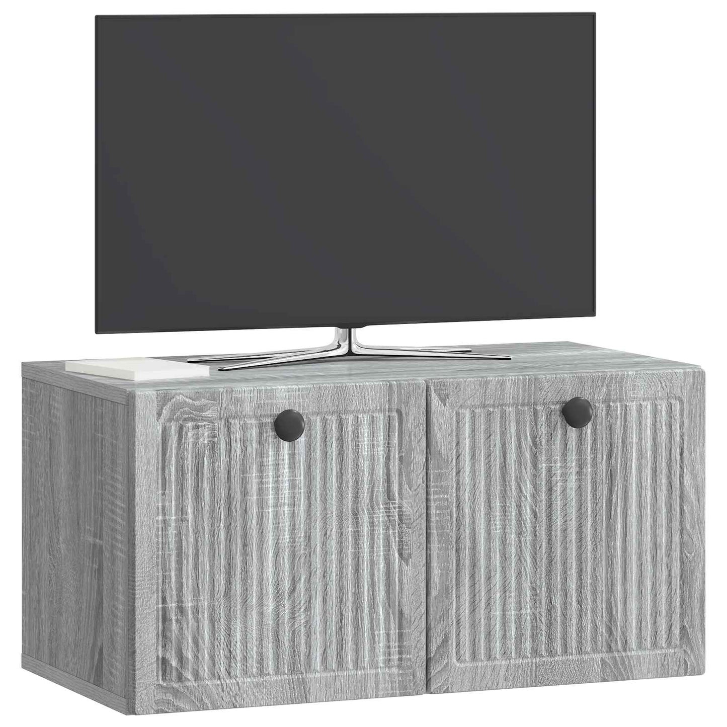Mobile Porta TV da Muro Grigio Sonoma 59,5 x 31 x 30 cm