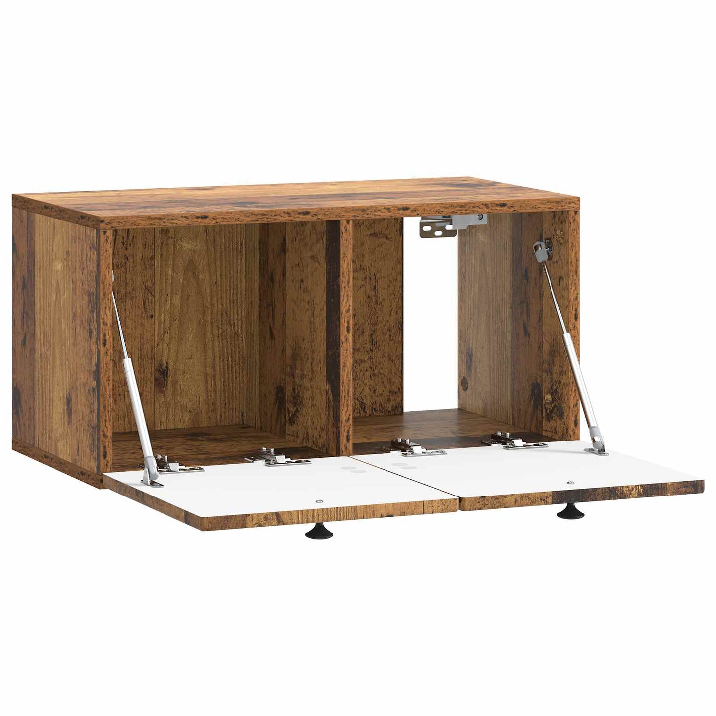 Mobile Porta TV da Muro Legno antico 59,5 x 31 x 30 cm | homemem39