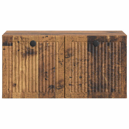 Mobile Porta TV da Muro Legno antico 59,5 x 31 x 30 cm | homemem39