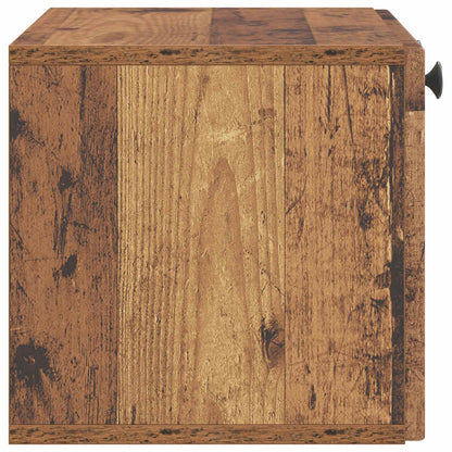 Mobile Porta TV da Muro Legno antico 59,5 x 31 x 30 cm