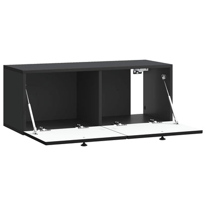 Mobile Porta TV da Muro Nero 78,5 x 31 x 30 cm | homemem39