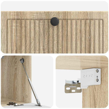 Mobile Porta TV da Muro Rovere Sonoma 78,5 x 31 x 30 cm | homemem39