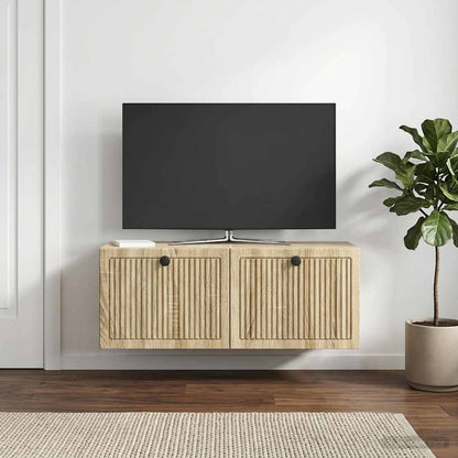 Mobile Porta TV da Muro Rovere Sonoma 78,5 x 31 x 30 cm