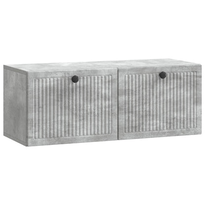 Mobile Porta TV da Muro Grigio Cemento 78,5 x 31 x 30 cm