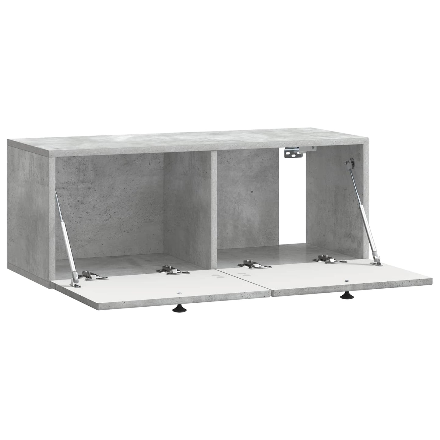 Mobile Porta TV da Muro Grigio Cemento 78,5 x 31 x 30 cm
