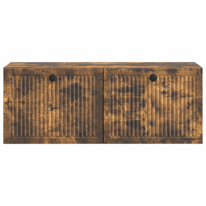 Mobile Porta TV da Muro Rovere Fumo 78,5 x 31 x 30 cm | homemem39