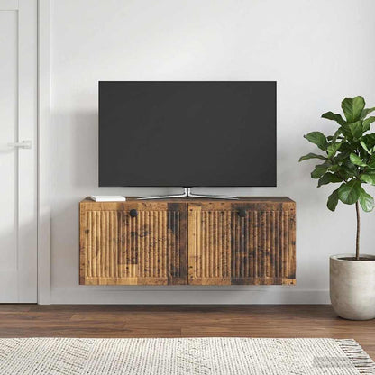 Mobile Porta TV da Muro Legno antico 78,5 x 31 x 30 cm
