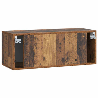 Mobile Porta TV da Muro Legno antico 78,5 x 31 x 30 cm