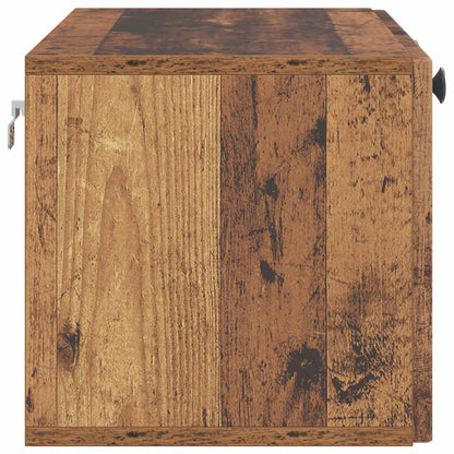 Mobile Porta TV da Muro Legno antico 78,5 x 31 x 30 cm