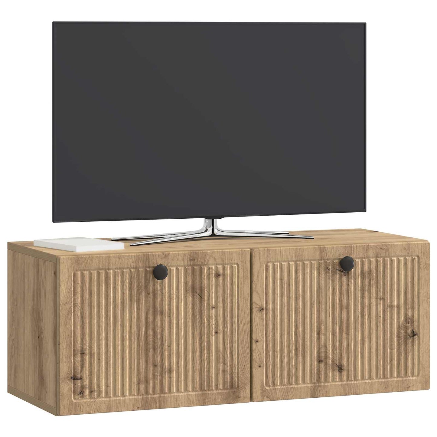 Mobile Porta TV da Muro Rovere Artigianale 78,5 x 31 x 30 cm