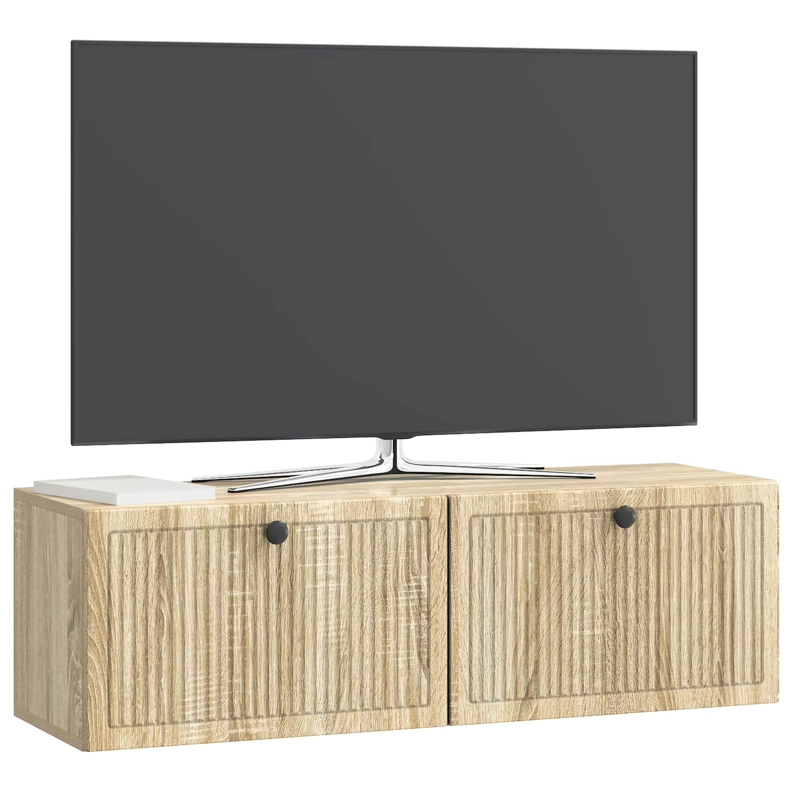 Mobile Porta TV da Muro Rovere Sonoma 98 x 31 x 30 cm | homemem39
