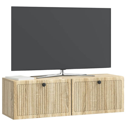 Mobile Porta TV da Muro Rovere Sonoma 98 x 31 x 30 cm | homemem39