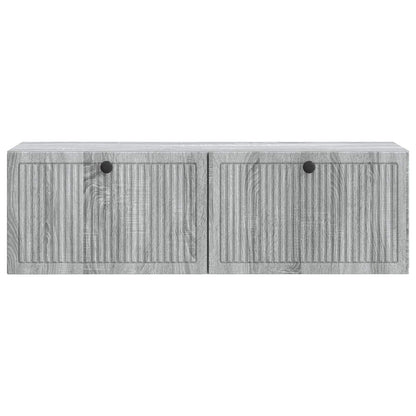 Mobile Porta TV da Muro Grigio Sonoma 98 x 31 x 30 cm | homemem39