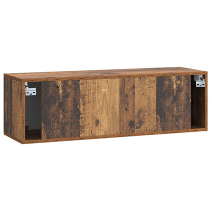 Mobile Porta TV da Muro Legno antico 98 x 31 x 30 cm | homemem39