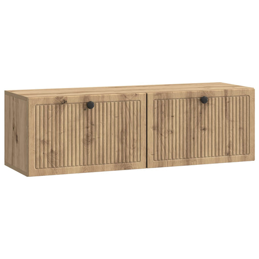 Mobile Porta TV da Muro Rovere Artigianale 98 x 31 x 30 cm