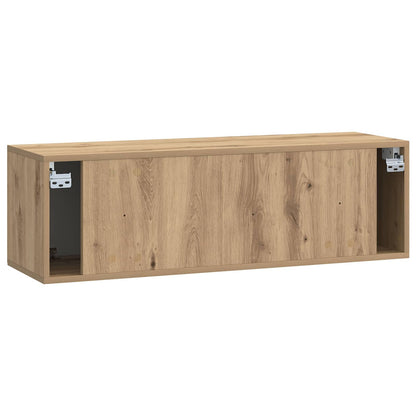 Mobile Porta TV da Muro Rovere Artigianale 98 x 31 x 30 cm | homemem39