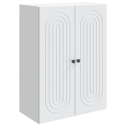 Mobiletto a muro Bianco 66 x 34,5 x 90 cm Legno ingegnerizzato | homemem39