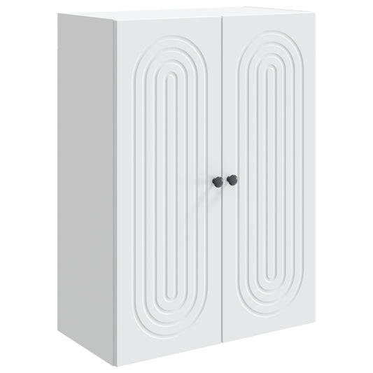 Mobiletto a muro Bianco 66 x 34,5 x 90 cm Legno ingegnerizzato | homemem39