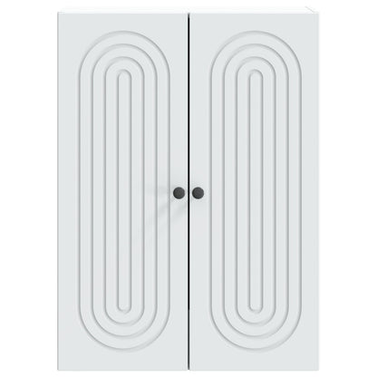 Mobiletto a muro Bianco 66 x 34,5 x 90 cm Legno ingegnerizzato | homemem39