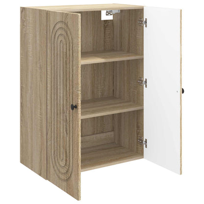 Mobiletto a muro Rovere Sonoma 66 x 34,5 x 90 cm | homemem39