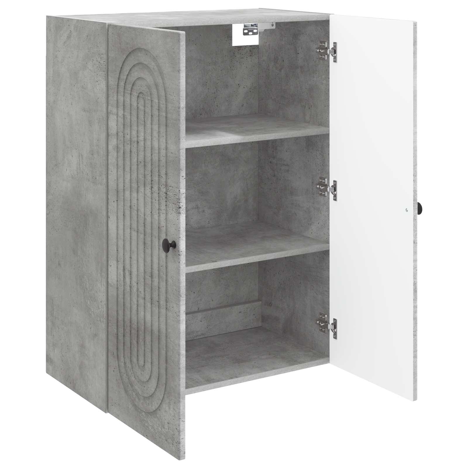 Mobiletto a muro Grigio Cemento 66 x 34,5 x 90 cm | homemem39