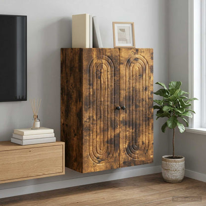 Mobiletto a muro Rovere Fumo 66 x 34,5 x 90 cm | homemem39