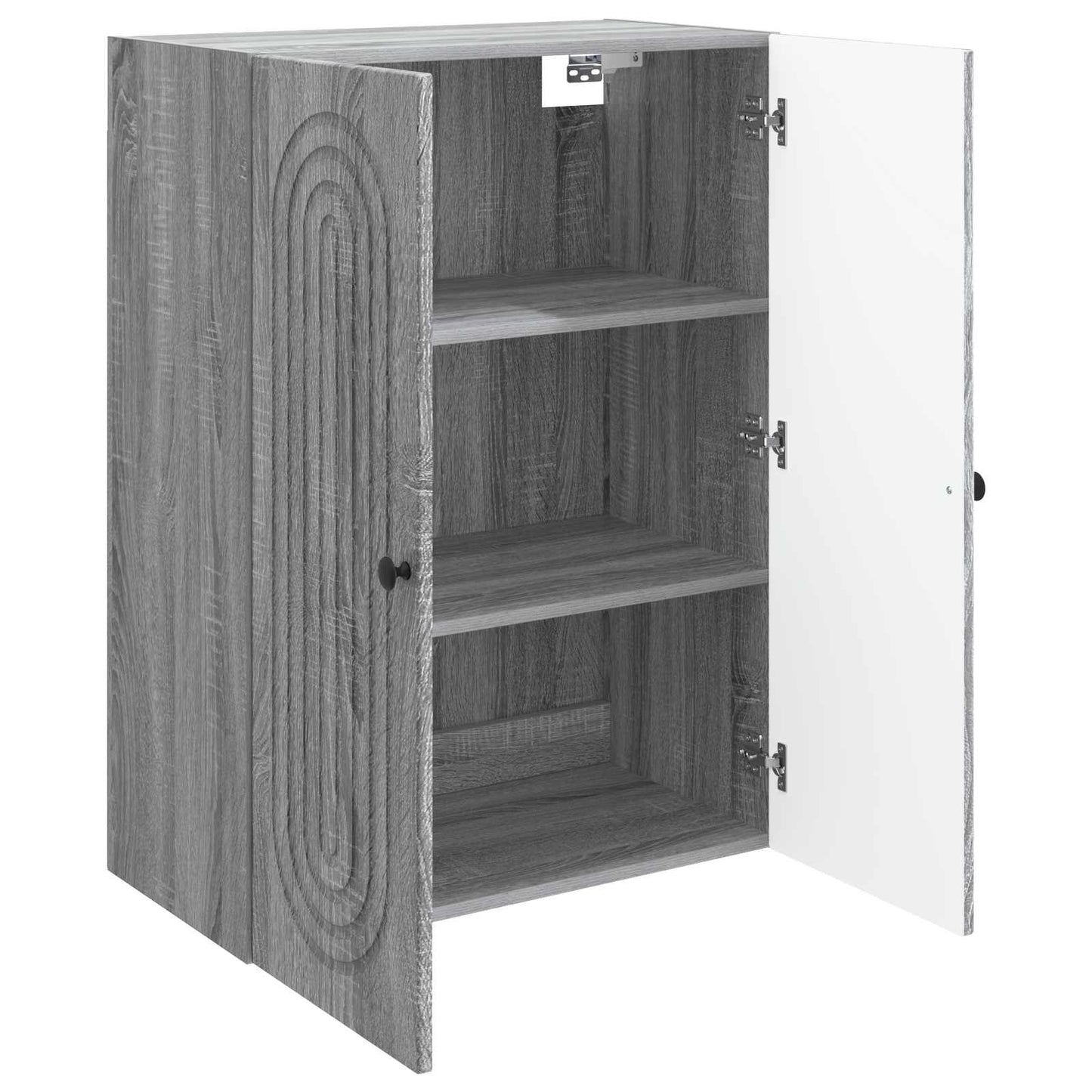 Mobiletto a muro Sonoma grigio 66 x 34,5 x 90 cm | homemem39