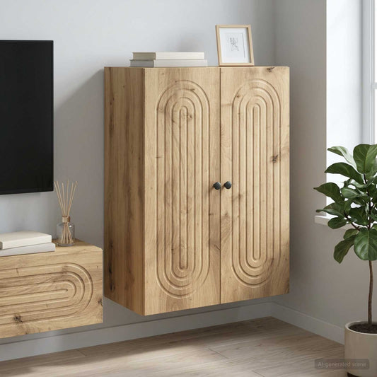 Mobiletto a muro 66 x 34,5 x 90 cm Legno ingegnerizzato | homemem39