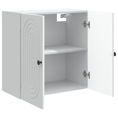 Mobiletto a muro Bianco 59 x 31 x 60 cm Legno ingegnerizzato | homemem39
