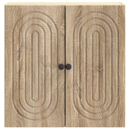 Mobiletto a muro Rovere Sonoma 59 x 31 x 60 cm | homemem39