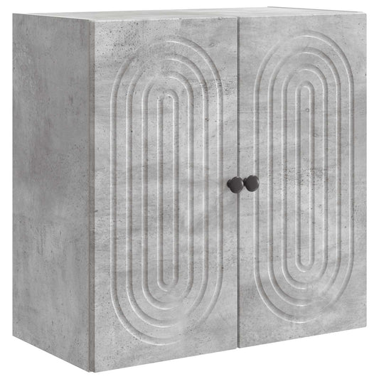 Mobiletto a muro Grigio Cemento 59 x 31 x 60 cm | homemem39
