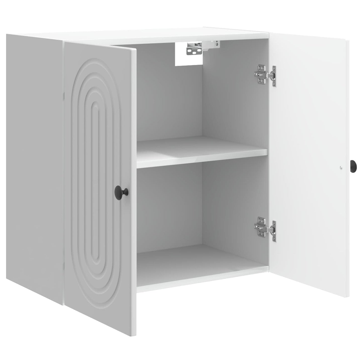 Mobiletto a muro Bianco Lucido 59 x 31 x 60 cm | homemem39