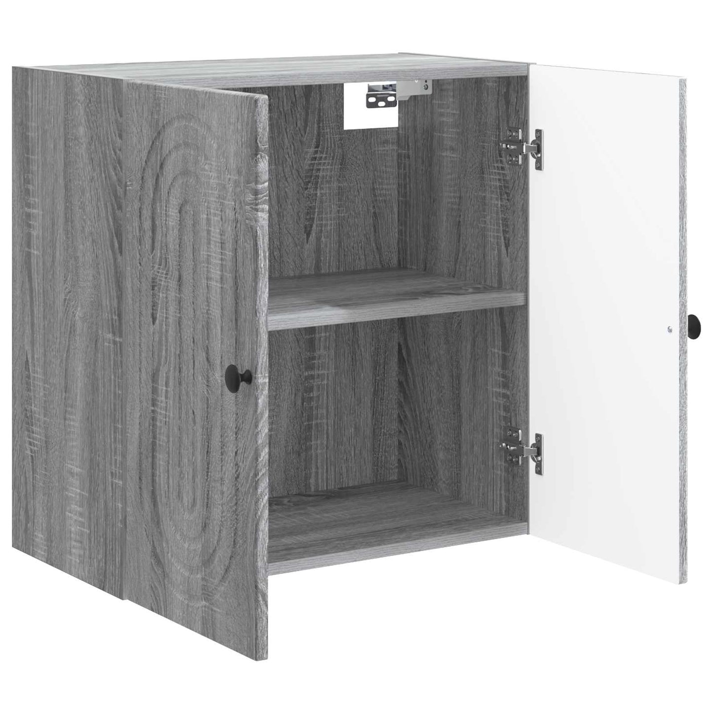 Mobiletto a muro Sonoma grigio 59 x 31 x 60 cm