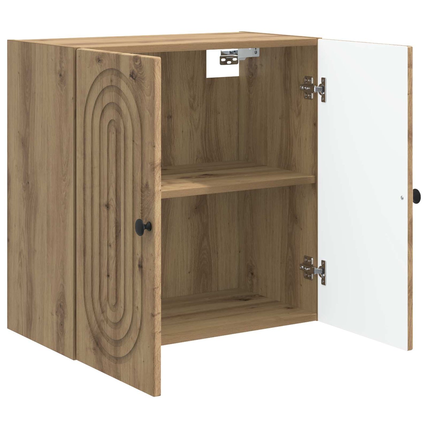 Mobiletto a muro Rovere Artigianale 59 x 31 x 60 cm | homemem39