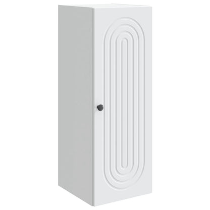 Mobiletto a muro Bianco 33 x 34,5 x 90 cm Legno ingegnerizzato | homemem39