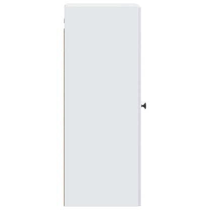 Mobiletto a muro Bianco 33 x 34,5 x 90 cm Legno ingegnerizzato | homemem39
