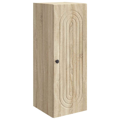 Mobiletto a muro Rovere Sonoma 33 x 34,5 x 90 cm | homemem39