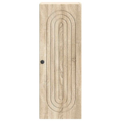 Mobiletto a muro Rovere Sonoma 33 x 34,5 x 90 cm | homemem39