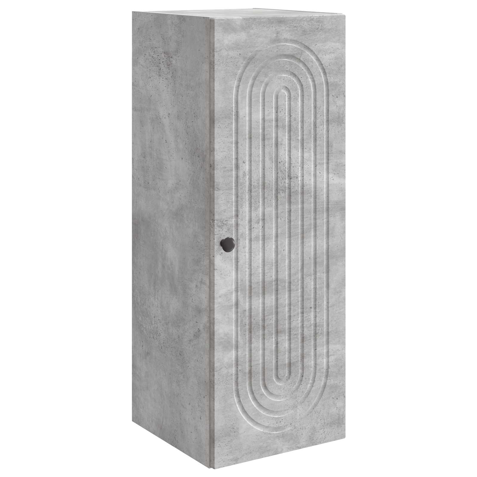 Mobiletto a muro Grigio Cemento 33 x 34,5 x 90 cm | homemem39