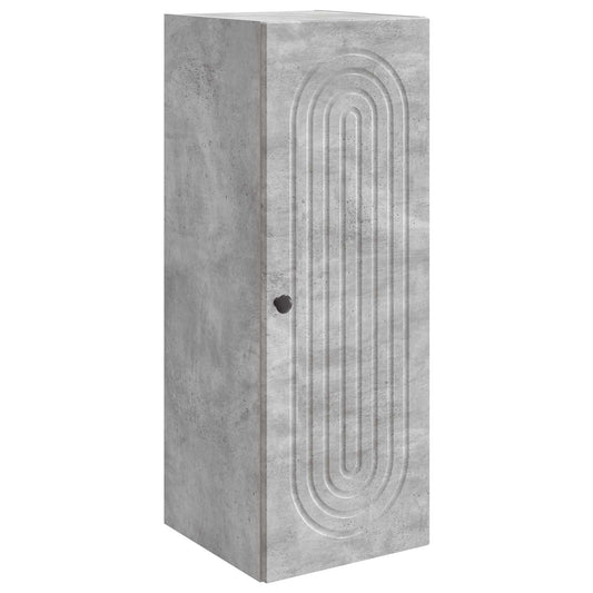 Mobiletto a muro Grigio Cemento 33 x 34,5 x 90 cm | homemem39