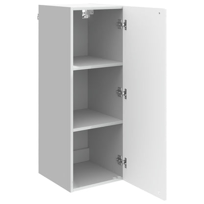 Mobiletto a muro Bianco Lucido 33 x 34,5 x 90 cm | homemem39