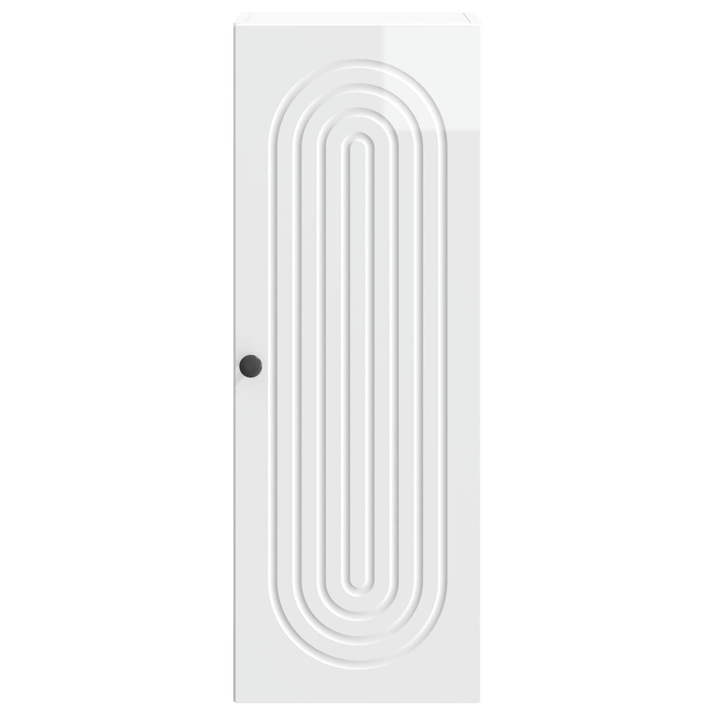 Mobiletto a muro Bianco Lucido 33 x 34,5 x 90 cm | homemem39